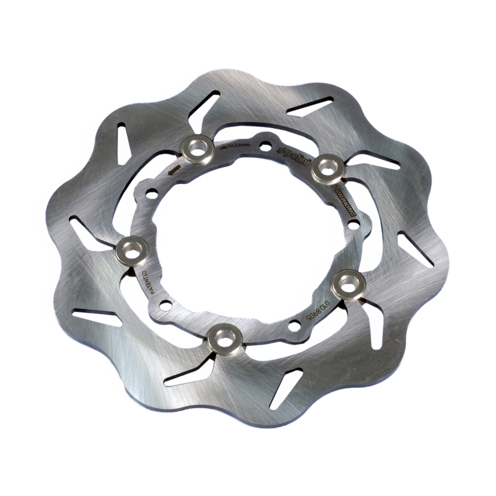 Disque frein Polini flott. Piaggio zip sp