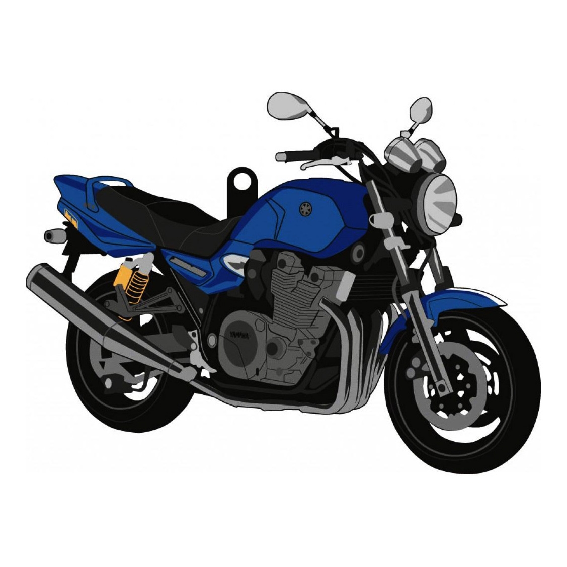 Porte clés Yamaha XJR 1300