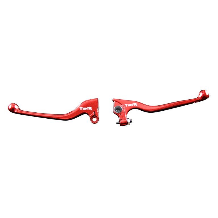 Paire leviers Tun'R Derbi Senda X-race 03-09 rouge