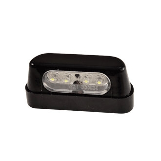 Éclairage de plaque tun'R a LED noir