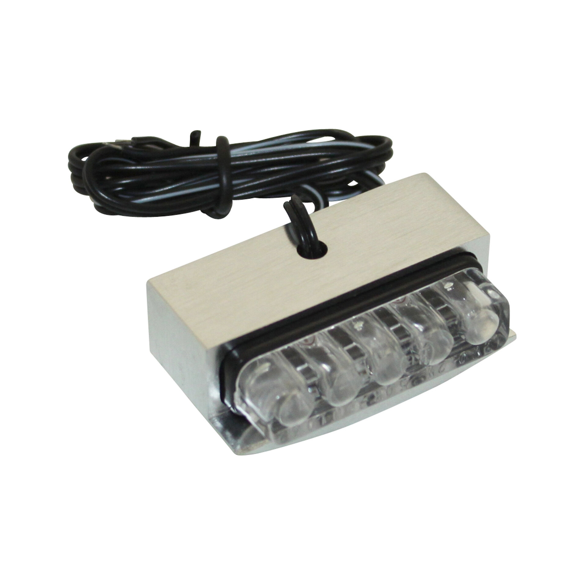 Éclairage de plaque immatriculation Replay transparent à 3 leds blanch
