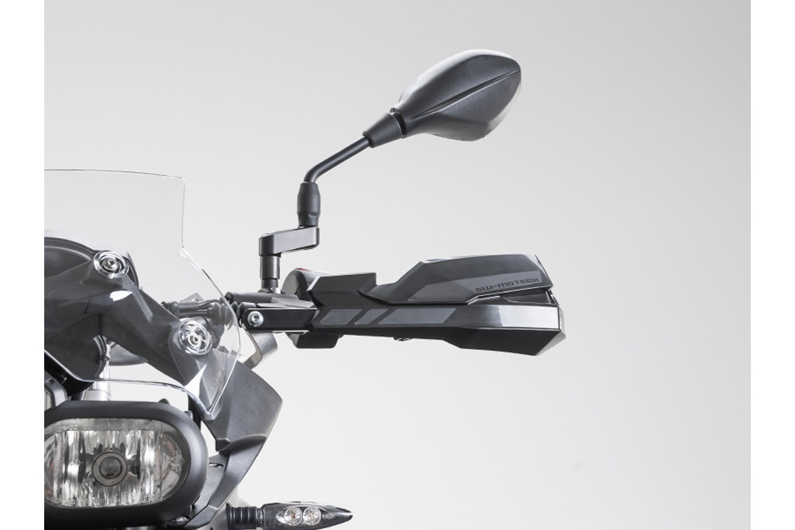 Protège-mains SW-MOTECH KOBRA noir Honda Transalp