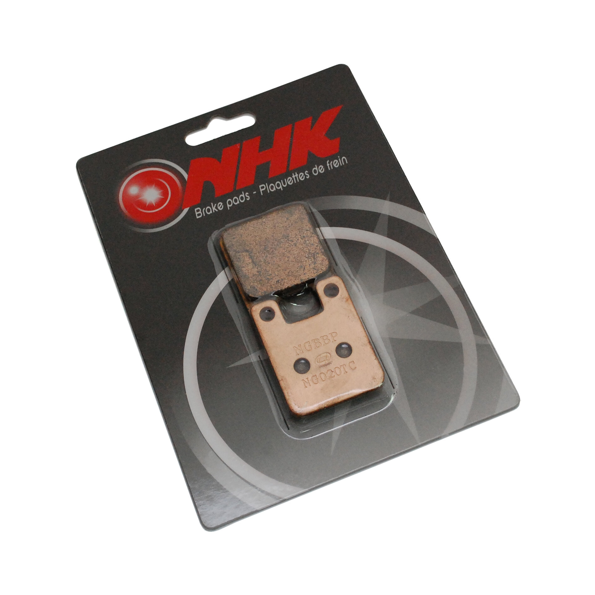 Plaquettes de frein NHK Derbi senda/rieju rs1/Peugeot 50 Speedfight