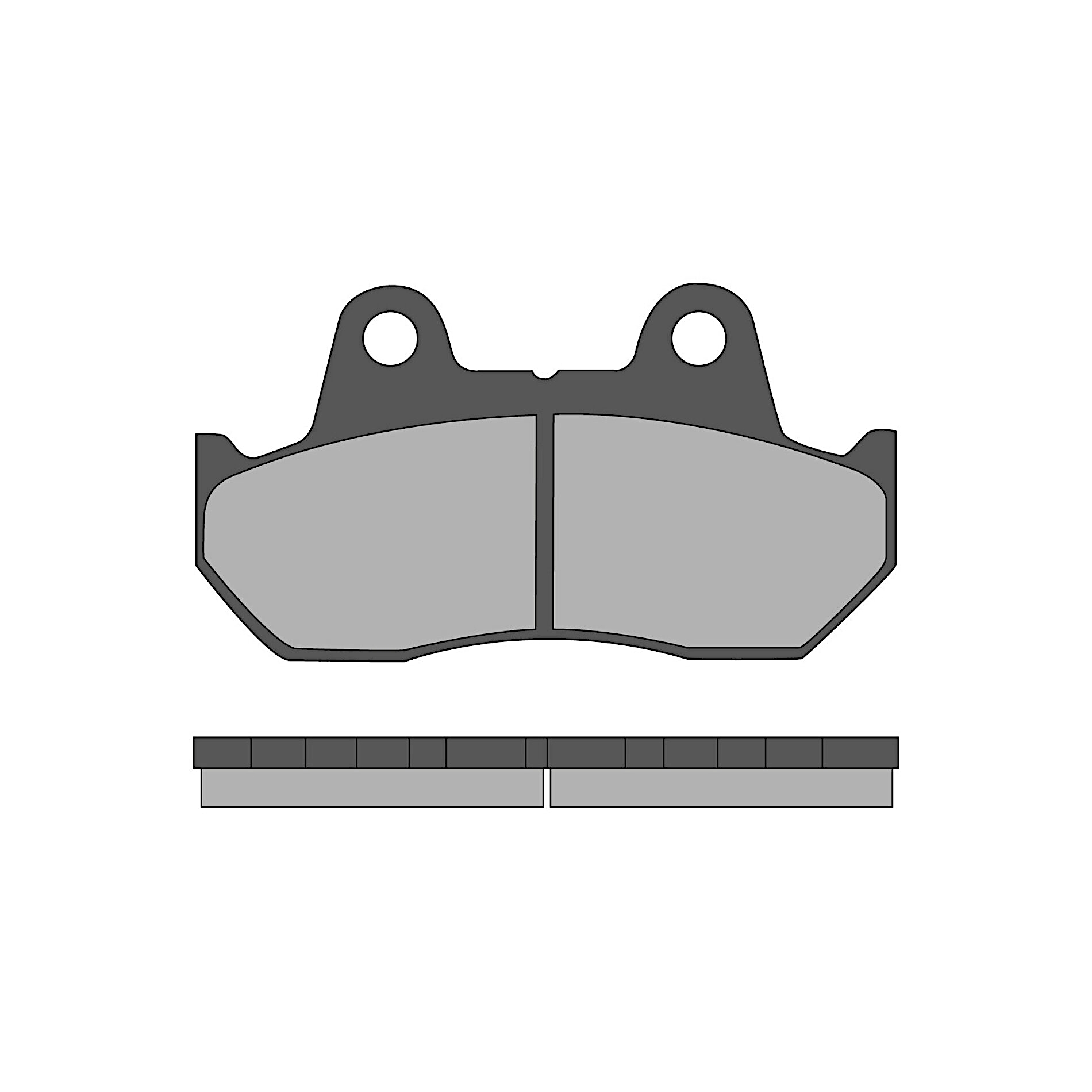 Plaquettes de frein Malossi Honda CN 250