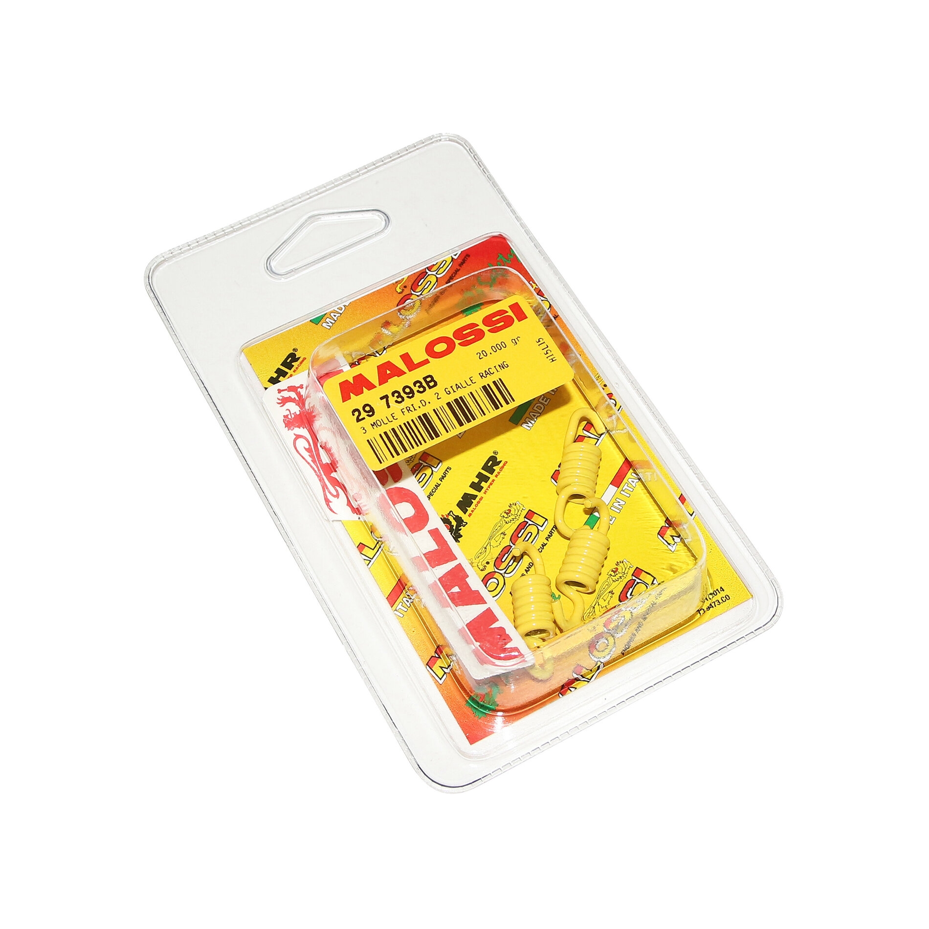 Ressorts dembrayage Malossi racing ø 2 jaunes Booster