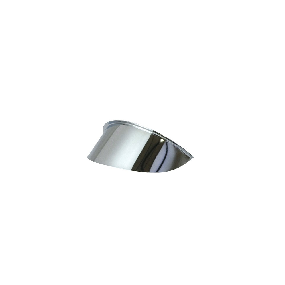 Casquette de phare Bates chromée pour phare Ø 115 mm