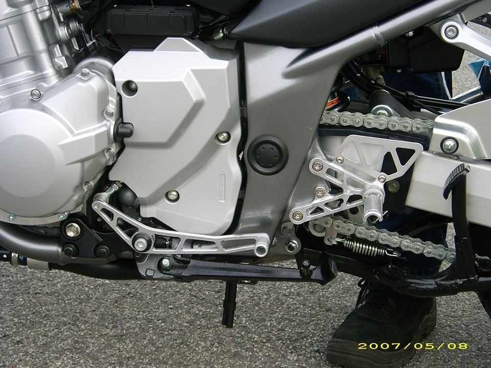 Commandes reculées LSL Standard Suzuki GSF 650 Bandit 07-13