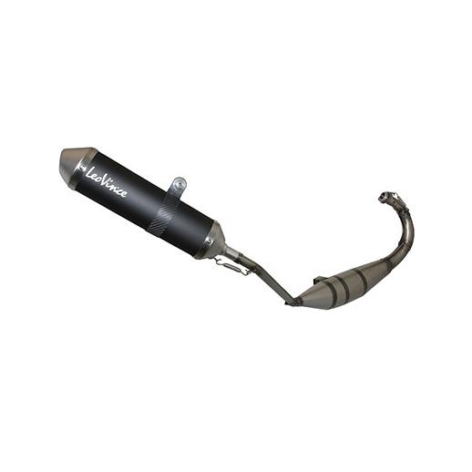 Pot déchappement Leovince X-fight Black passage bas MBK X-Power / Yam
