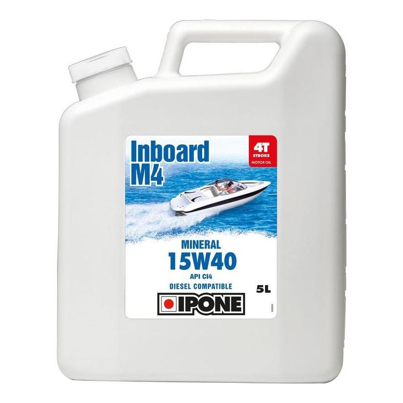 Huile moteur 4T Ipone M4 Inboard 15W40 5L