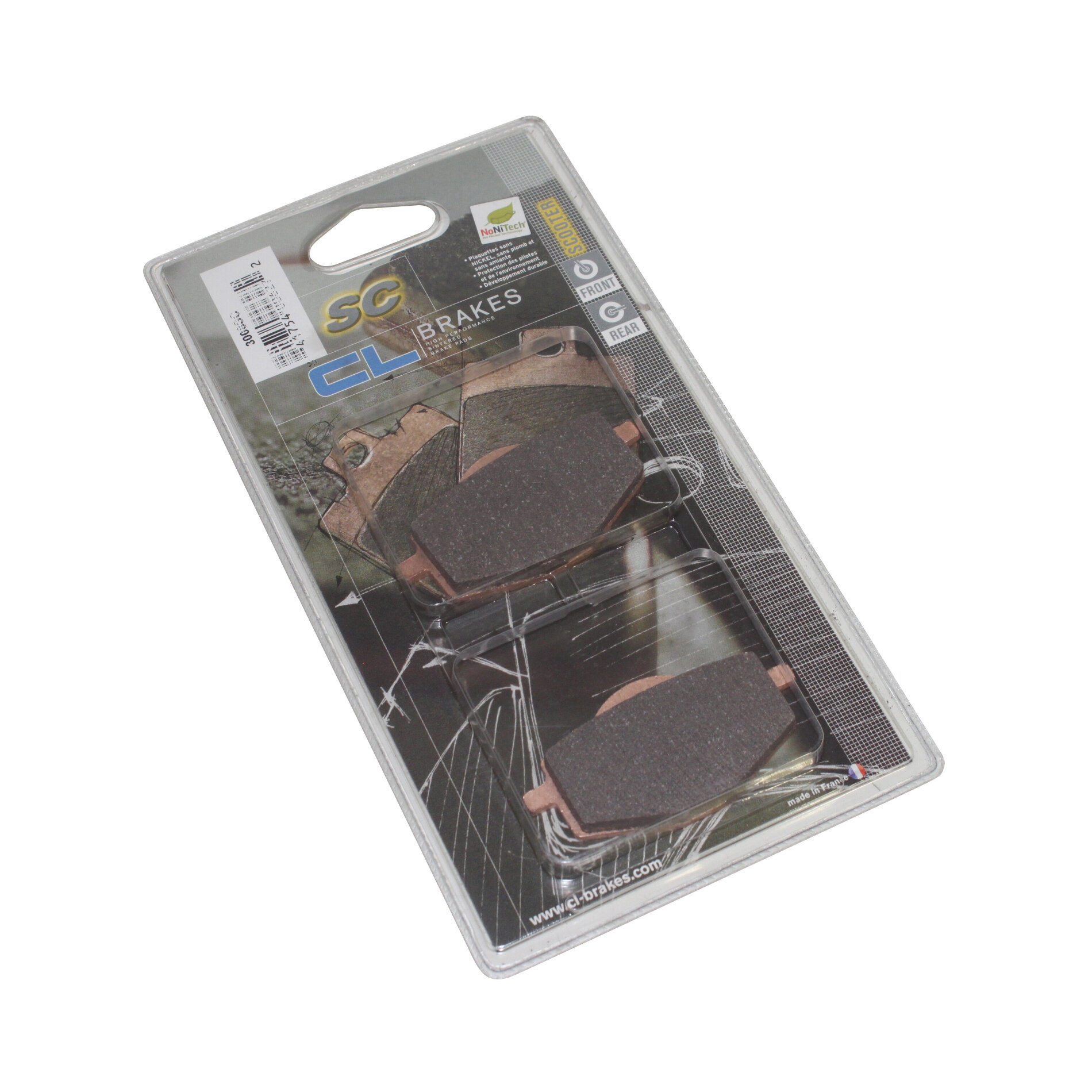 Plaquettes de frein Carbone Lorraine 3008SC