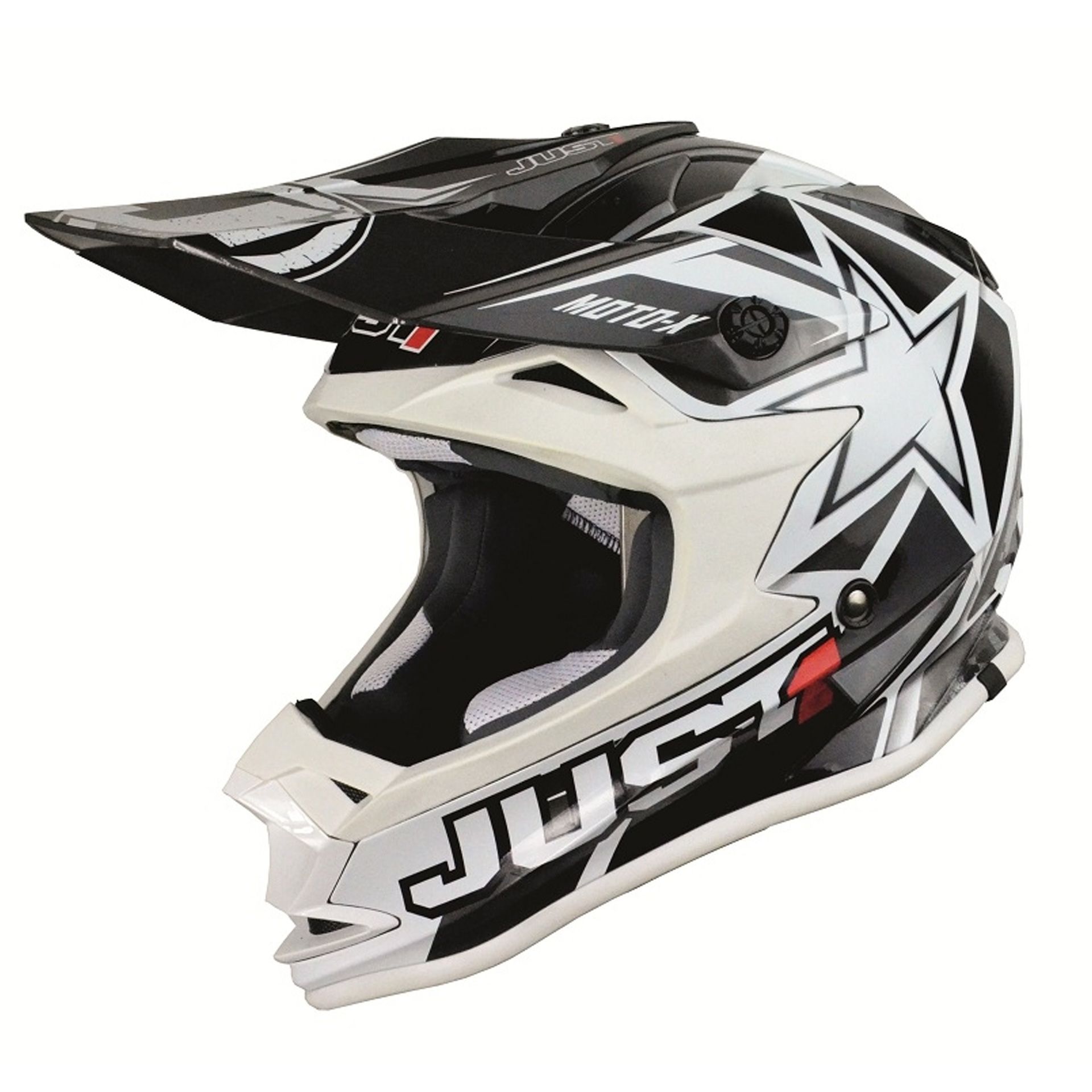 Casque cross Just1 J32 Moto X Blanc - XS