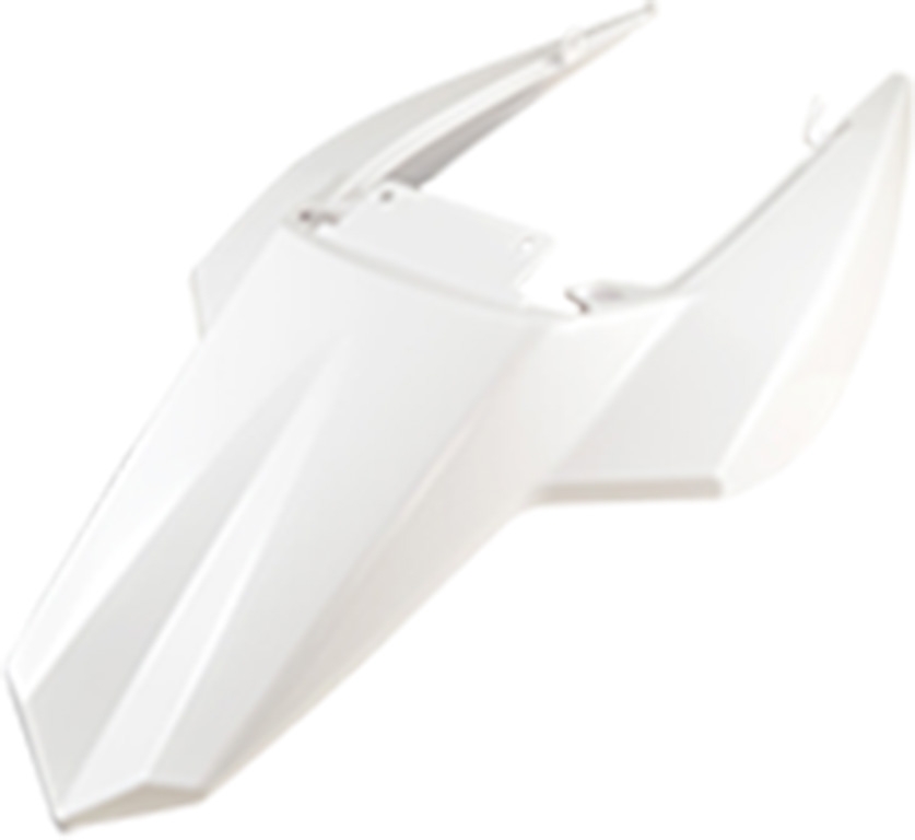 Capot arrière Tun'R blanc Derbi Senda DRD Racing 2011-