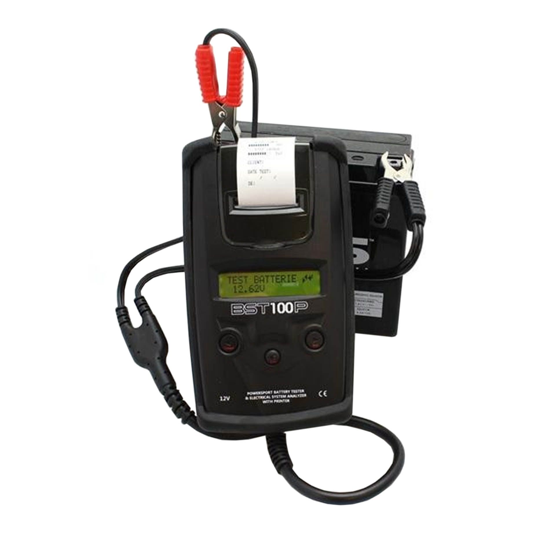 Testeur de batterie et analyseur systeme electrique bs bst100p