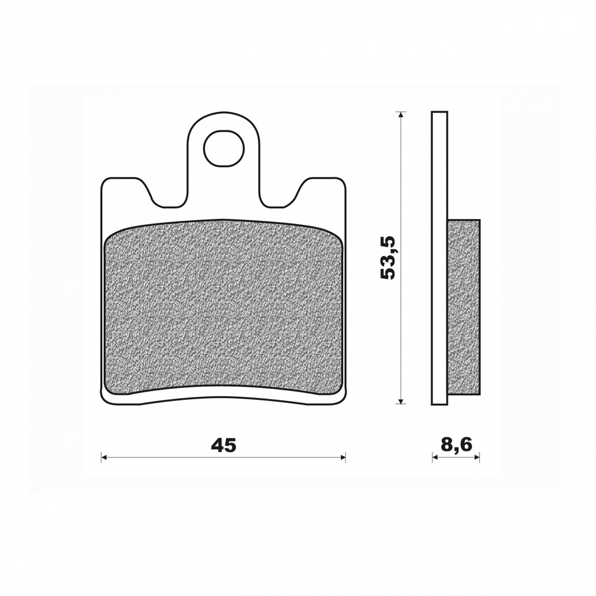 Plaquettes de frein Newfren Yamaha 1300 FJR 06-16