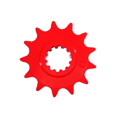 Pignon 15 dents pas 420 Minarelli AM6 rouge