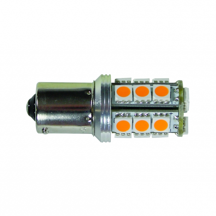 Ampoule Led P21W BA15S Orange
