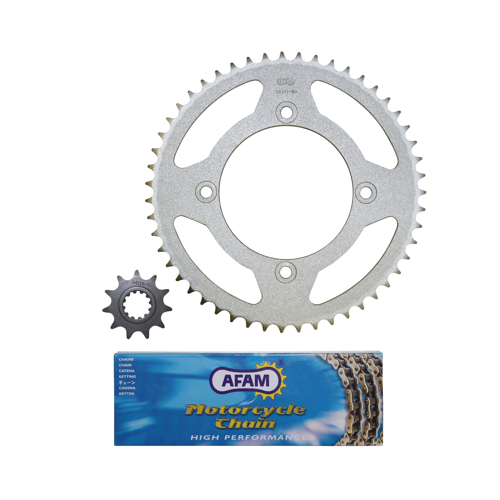 Kit chaîne Afam 11x50 Beta 50 RR SM 12-