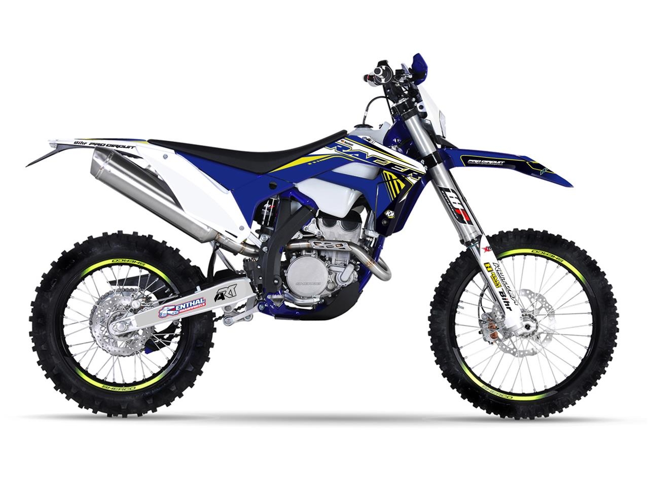 Kit déco Kutvek Racer Sherco 450 SEF-R 2017 bleu