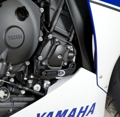Slider moteur droit R&G Racing noir Yamaha YZF-R1 09-14