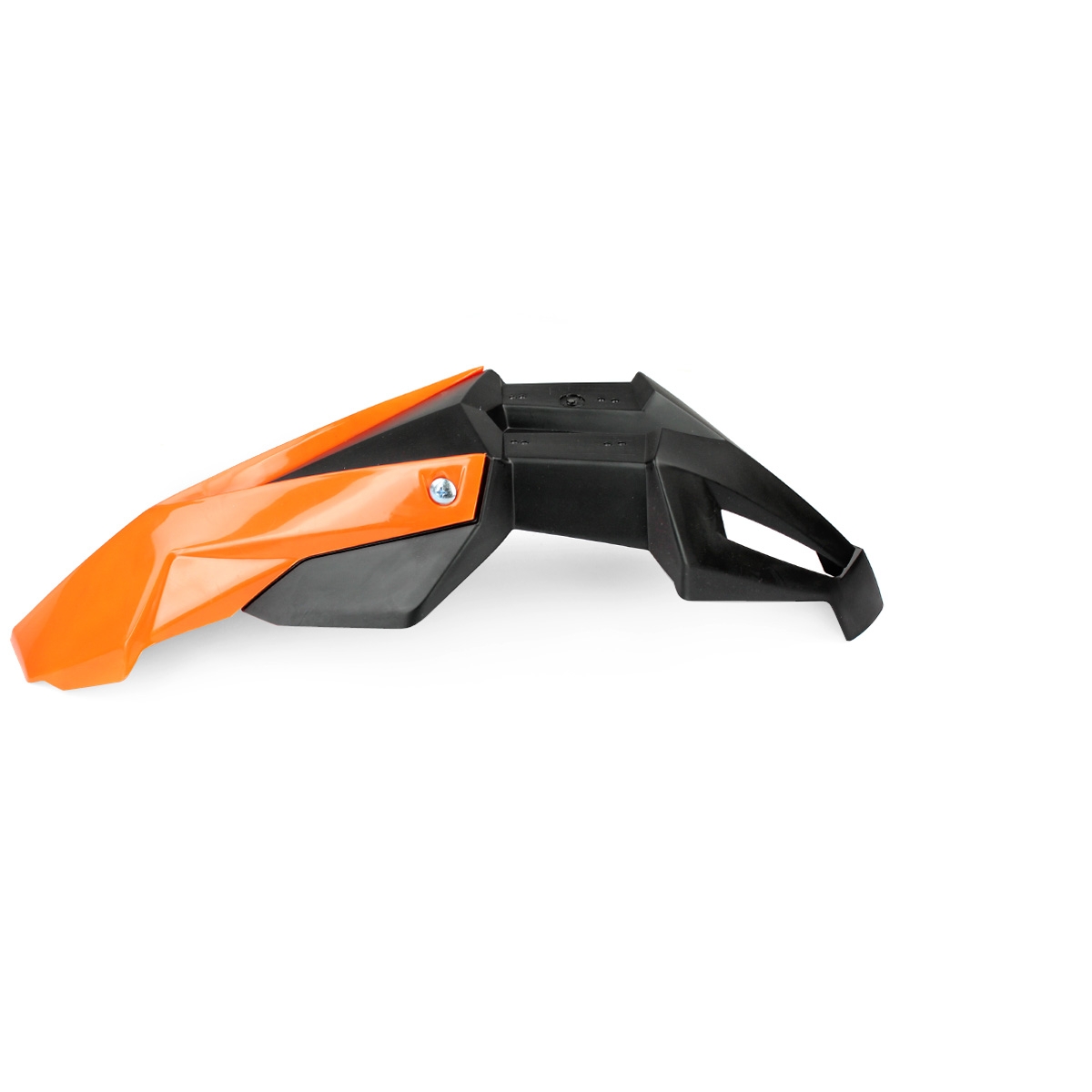 Garde boue avant supermotard Noend universel (2 pièces) noir/orange