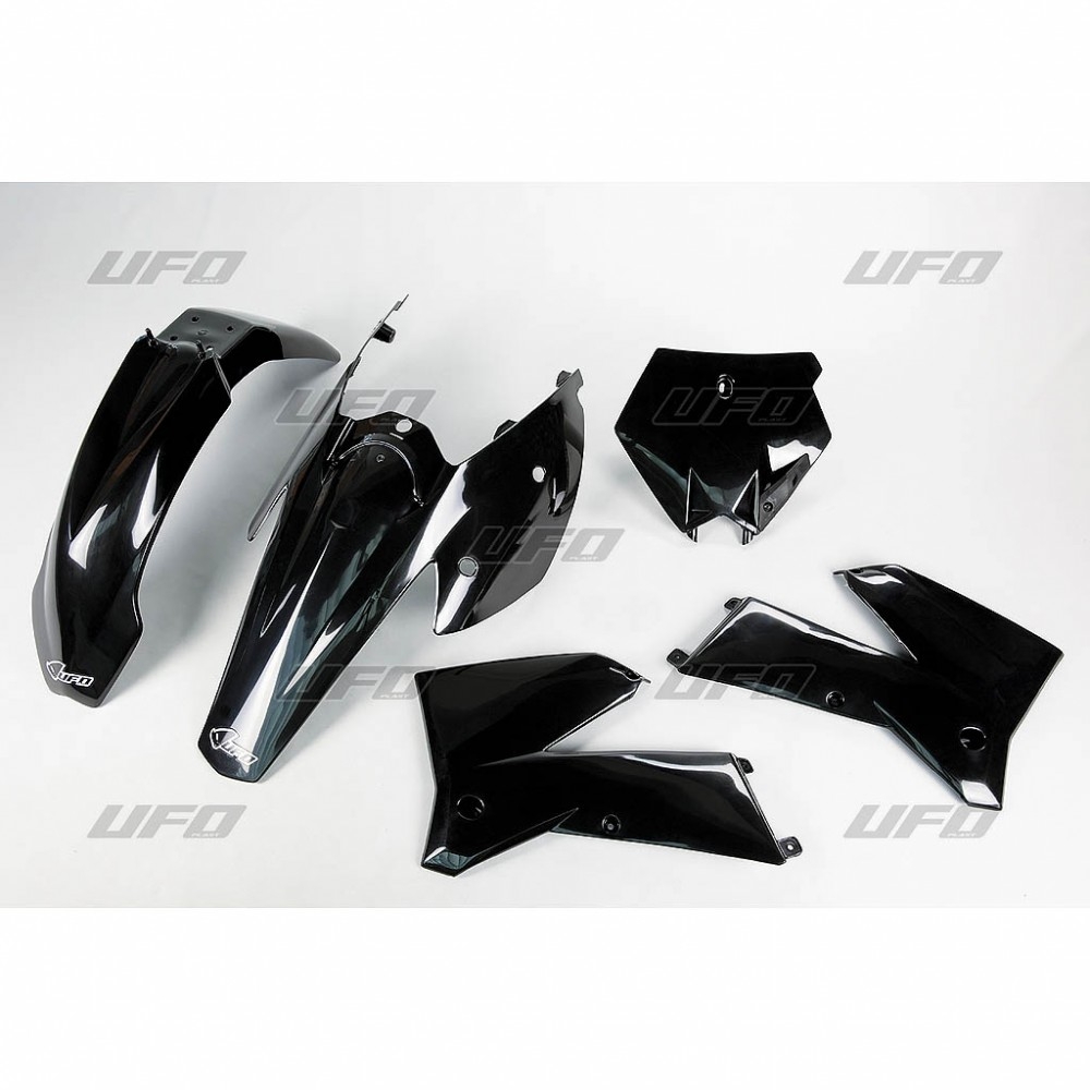 Kit plastique UFO KTM 125 SX 05-06 noir