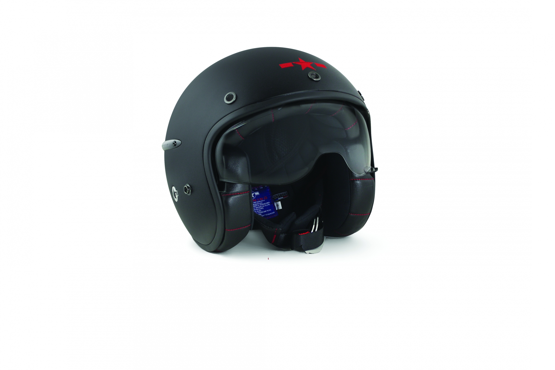 Casque Corsair noir mat logo rouge - S