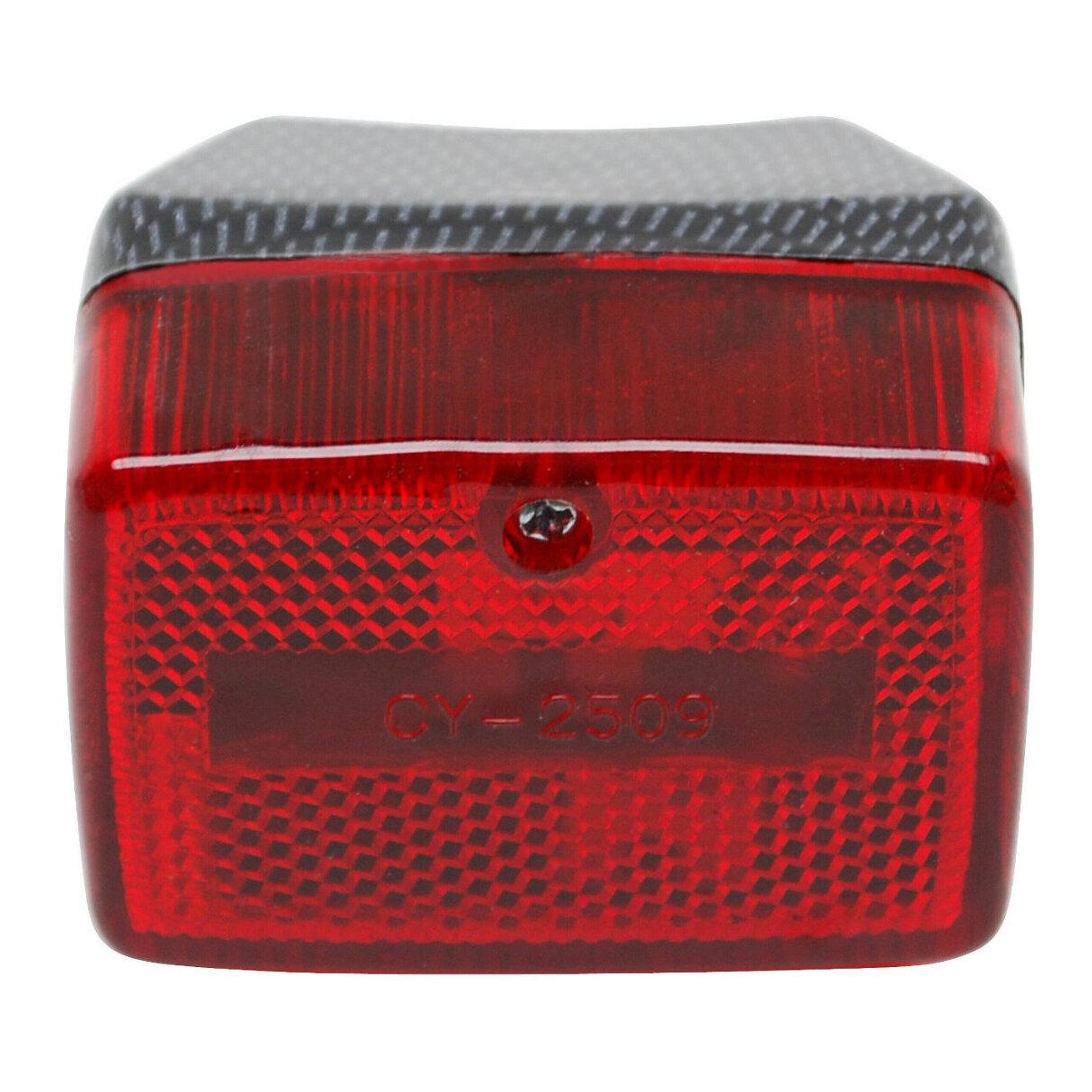 Feu arrière Replay RC rouge/carbone pour Peugeot 103/MBK 51