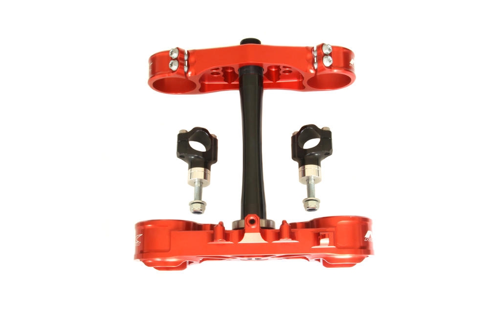 Té de fourche standard Neken Suzuki RMZ 250 14-15 rouge