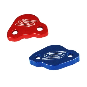 Couvercle de maître cylindre de frein arrière Scar aluminium anodisé b