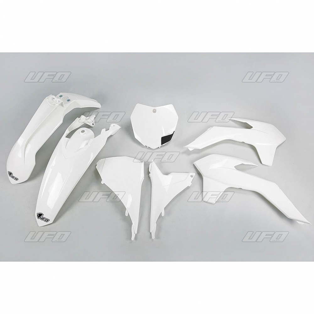 Kit plastique UFO KTM 125 SX 13-15 blanc