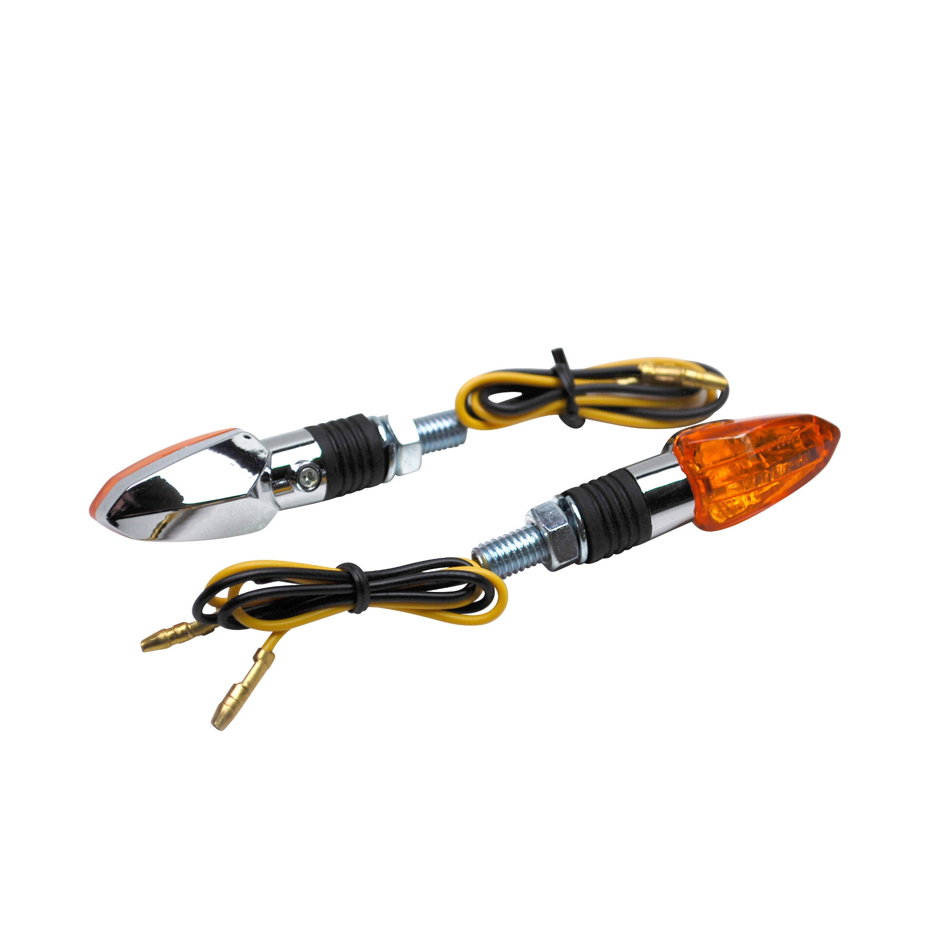 Clignotants Replay micro flèche chrome ampoule orange