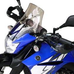 Saute-vent Bullster haute protection 35,5 cm fumé noir Yamaha XT 660 X