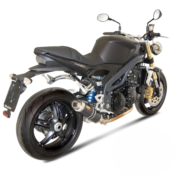 Silencieux MIVV GP carbone Triumph Speed Triple 1050 07-10
