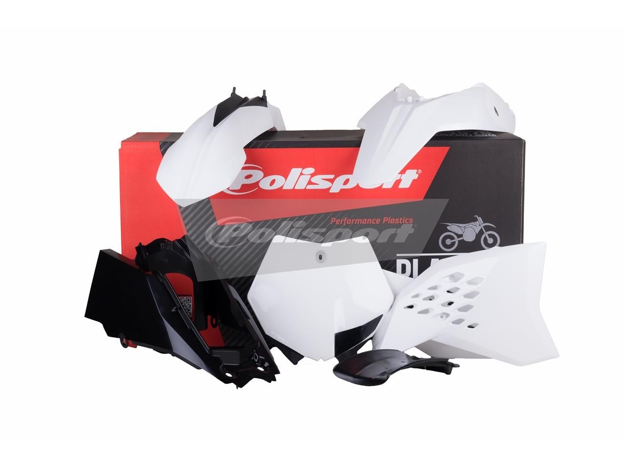 Kit plastique Polisport KTM 65 SX 12-15 blanc