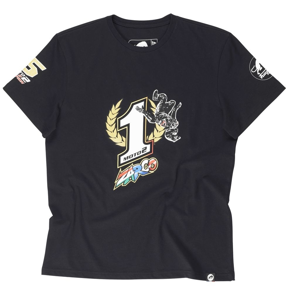 Tee-shirt Furygan BACKFLIP MC noir - M