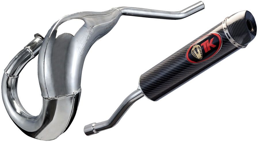 Pot Turbokit CROSS NEW QUALITY Chromé 50cc Beta