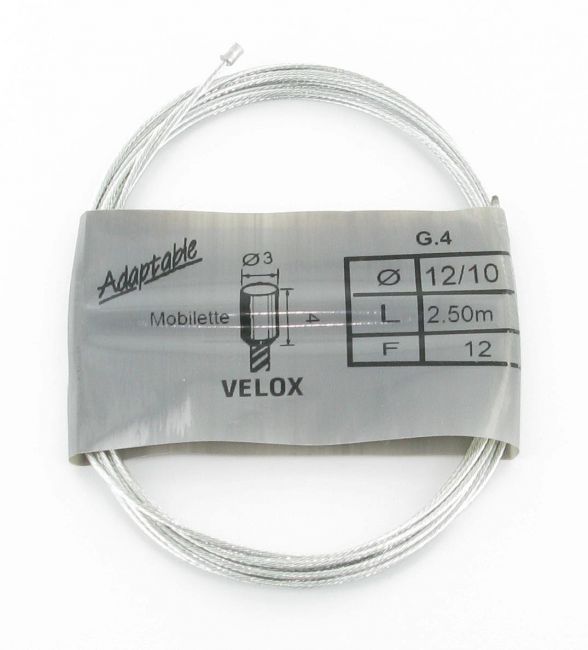 Câble de gaz cyclo MBK 2.50m