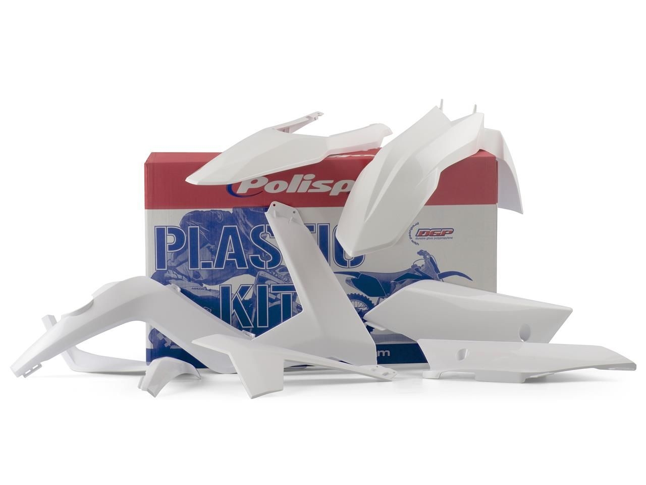 Kit plastique Polisport Gas Gas 250 EC 12-13 blanc
