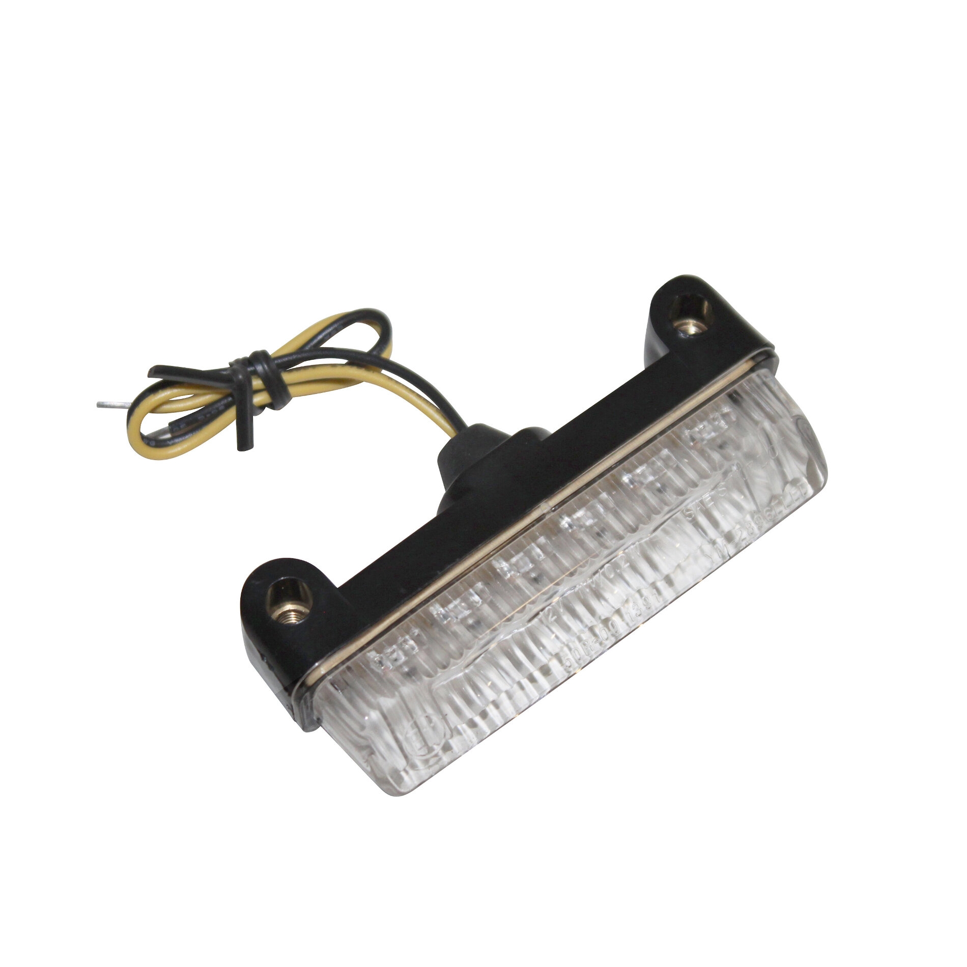Éclairage de plaque Replay barrette leds transparent-noir