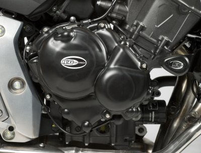 Couvre carter dembrayage R&G Racing noir Honda CB 600 Hornet 07-12