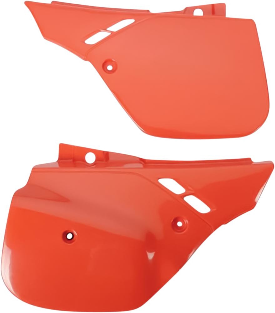 Plaques numéro latérales UFO Honda CR 500R 89-90 orange (orange CR 90)