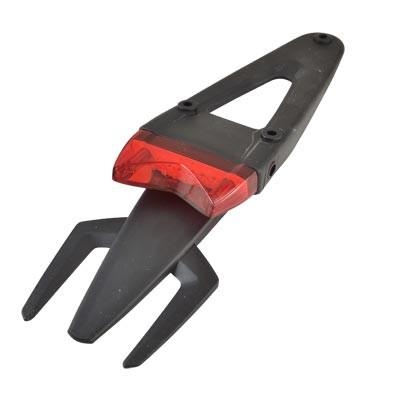 Bavette avec feu arrière intégré LED Diablo