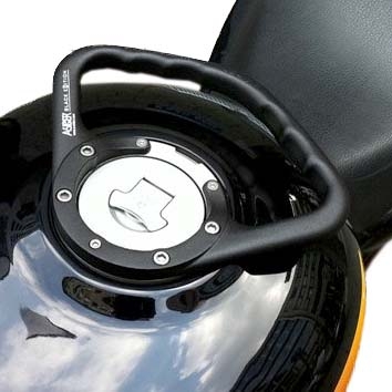 Poignée de réservoir A-SIDER noire pour Ducati Multistrada 1000 DS 03-