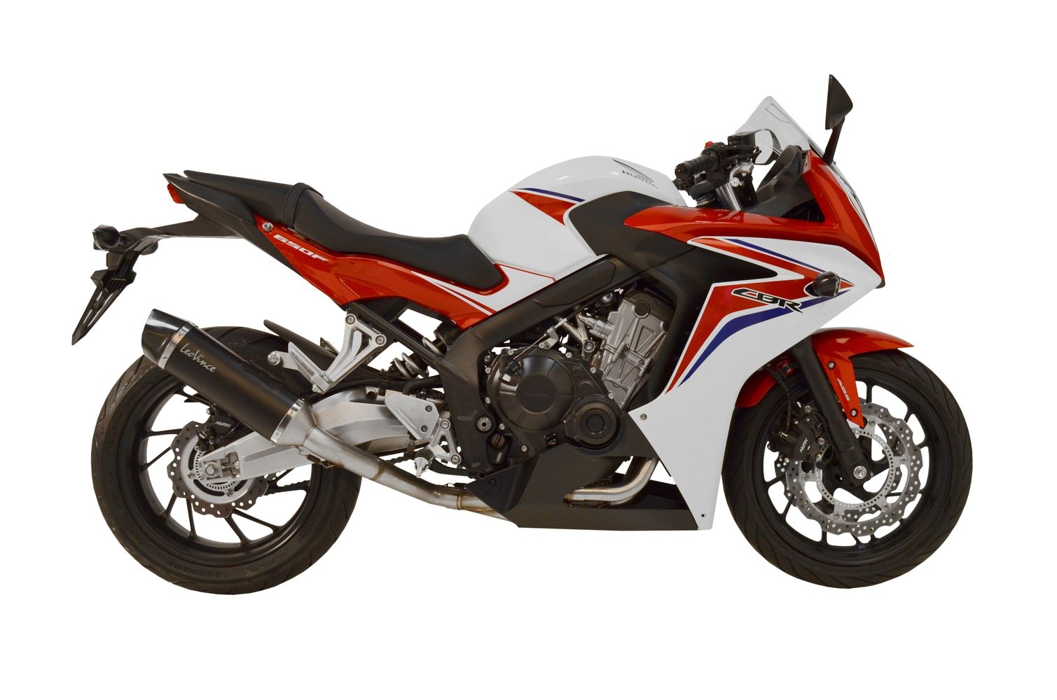 Ligne complète Leovince avec silencieux Nero pour Honda CBR 650 F 14-1