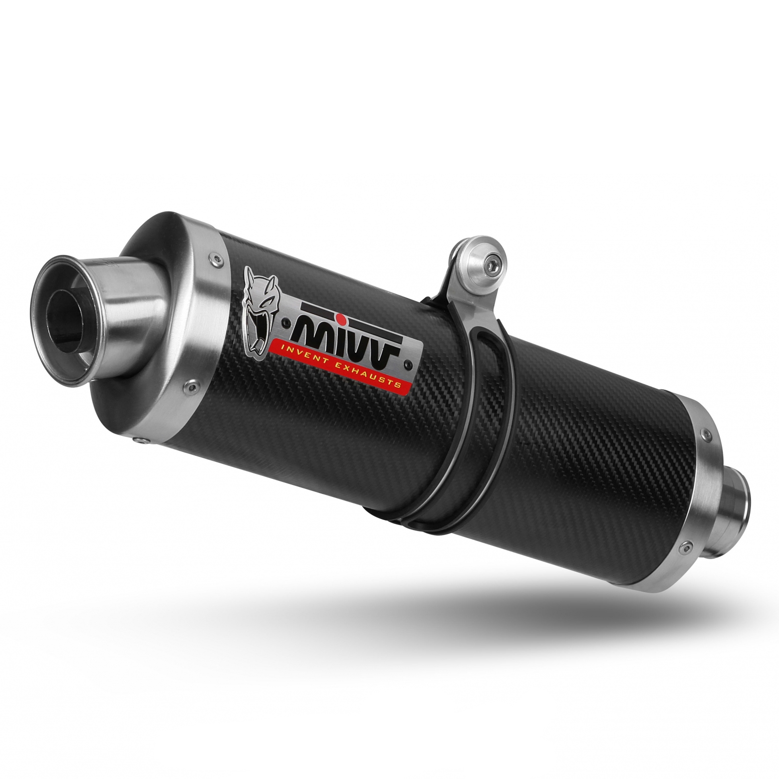 Silencieux MIVV Oval carbone Yamaha FZ1 / FZ1 Fazer 06-