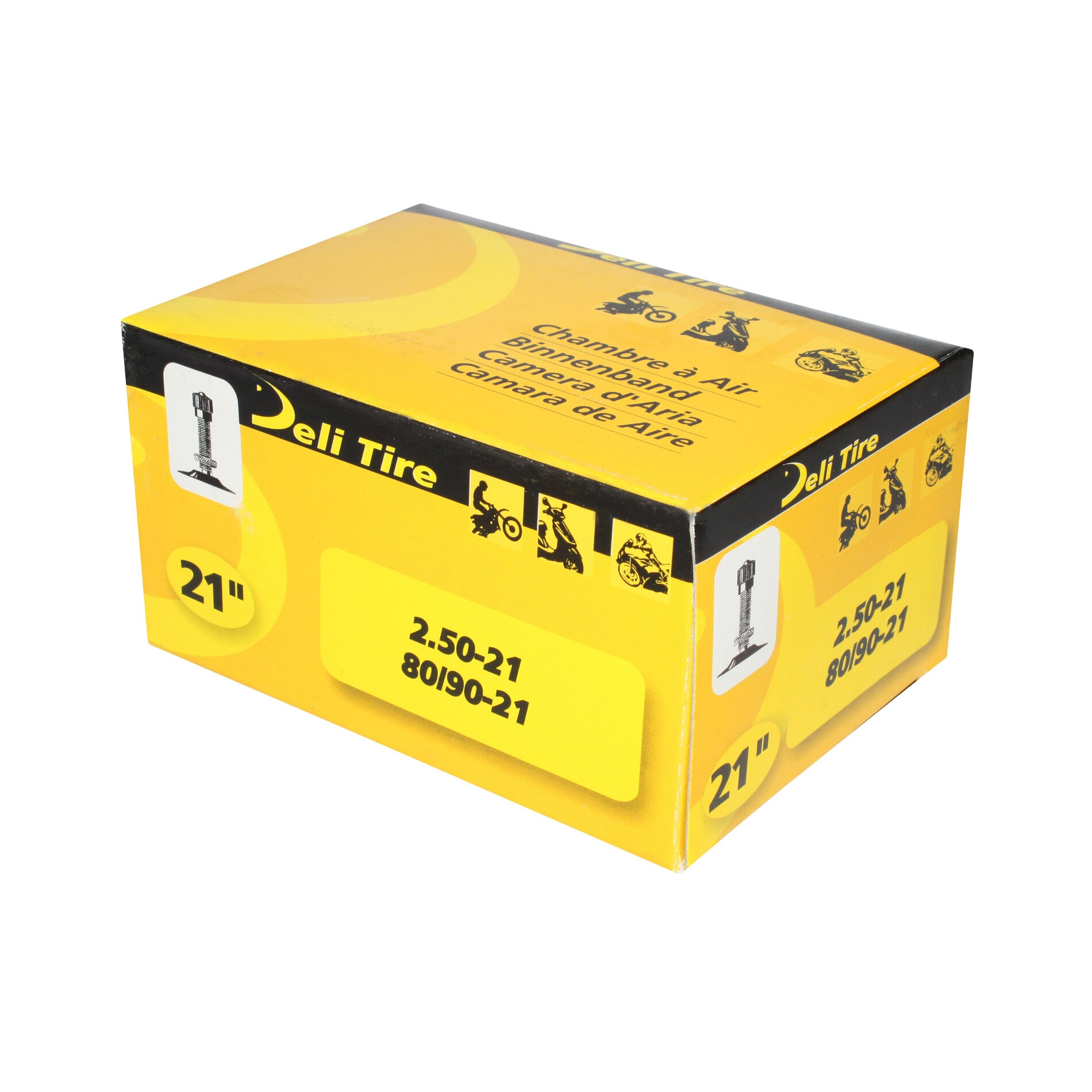 Chambre à air 21'' Deli standard droite