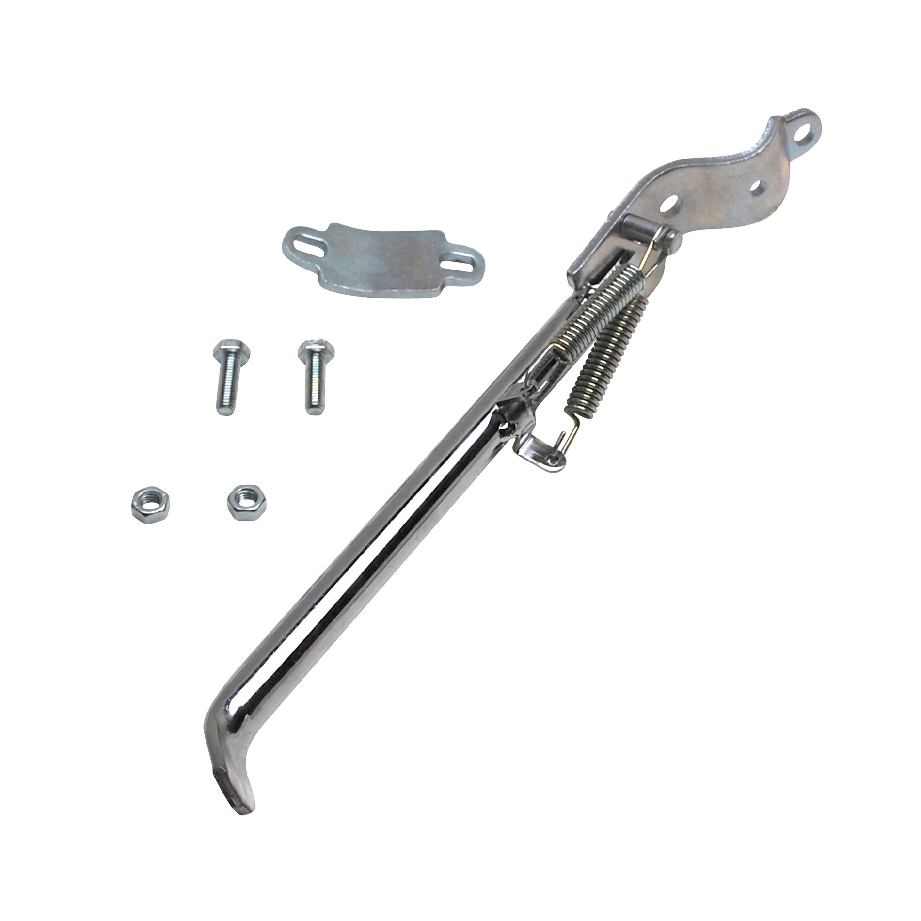 Béquille latérale chrome lisse courte Peugeot 103 SP/MVL