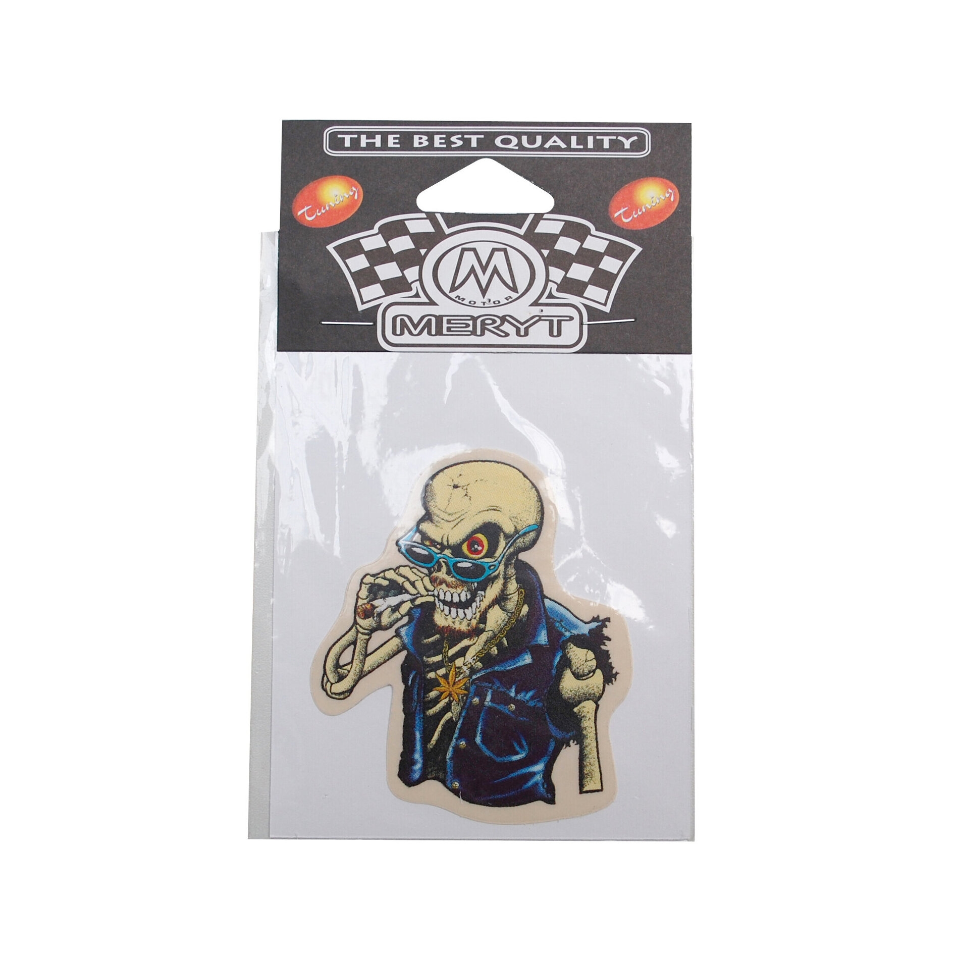 Autocollant Meryt skeletor qui s'la pete