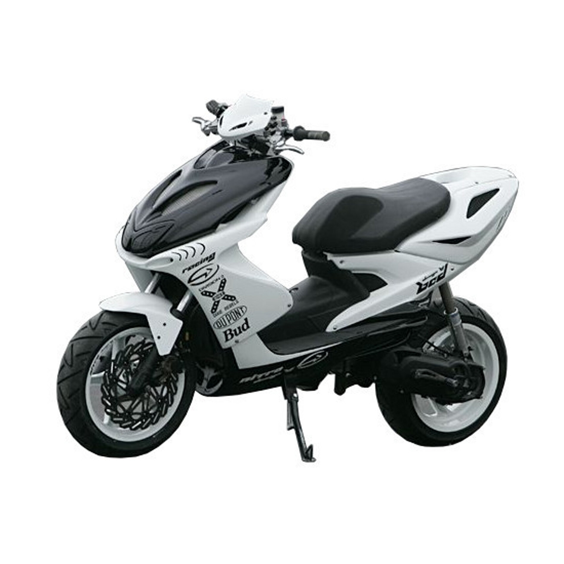 Kit habillage BCD MBK Nitro / Yamaha Aerox - Blanc