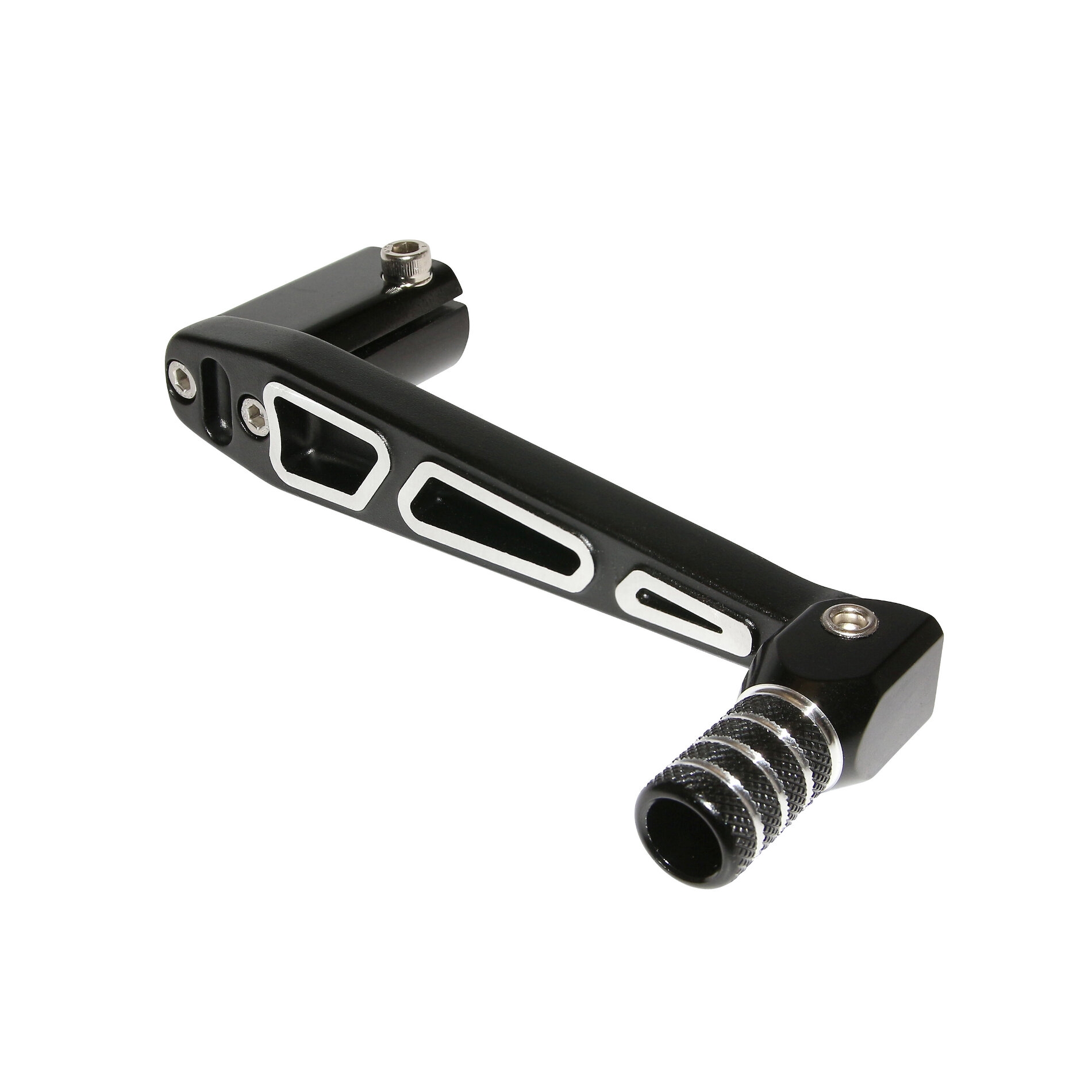 Sélecteur de vitesse Replay pliable alu noir Derbi